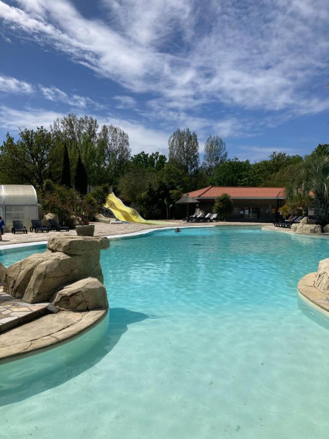 Camping 5* - Biscarosse Lac - Mobilhome 2 Chambres - 4 Personnes Biscarrosse Dış mekan fotoğraf